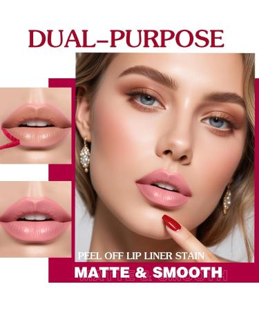  Prreal Peel Off Lip Tint Long Lasting Lip Tint Waterproof Non-Sticky Transfer Resistant Super Pigmented (01+05+06) - Buy Online on GoSupps.com