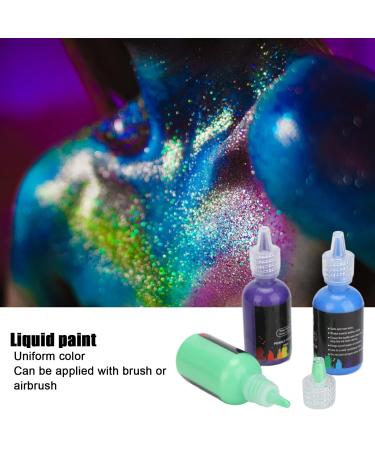 DIY Body Painting Liquid Pigment Set - 12 Bottles | Safe Water-Based Paint for Creative Skin Art & Stage Use - Buy Online on GoSupps.com