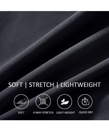 u201cBALEAF Women's 7u201d Athletic Long Running Shorts Quick Dry Workout Hiking Shorts Black - Largeu201d - Buy Online on GoSupps.com