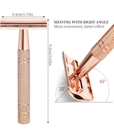 Double Edge Safety Razor - Metal Manual Razor for Men & Women - Buy Online on GoSupps.com
