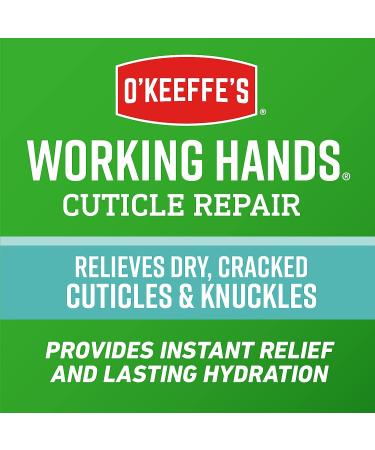 O'Keeffe's Working Hands Cuticle Repair 11g Jar (Pack of 2) | Relieves Dry Cracked Cuticles & Knuckles - Buy Online on GoSupps.com