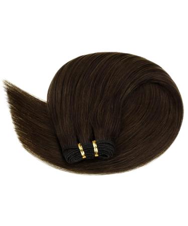 Vivien Real Hair Extensions - Darkest Brown 18 Inch Tresses | 100g #2 - Premium Quality Extensions for Effortless Style - Buy Online on GoSupps.com