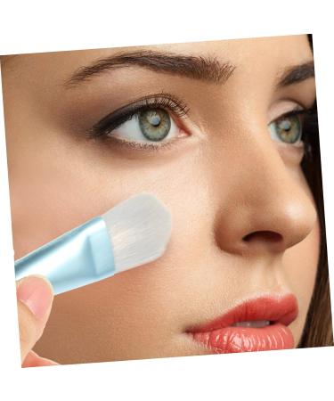 Balacoo Travel Makeup Kit - 3 Sets of Cosmetics Supplies & Brushes for Women | Blue Powder Applicator Brush Wooden Handle Beauty Set - Buy Online on GoSupps.com