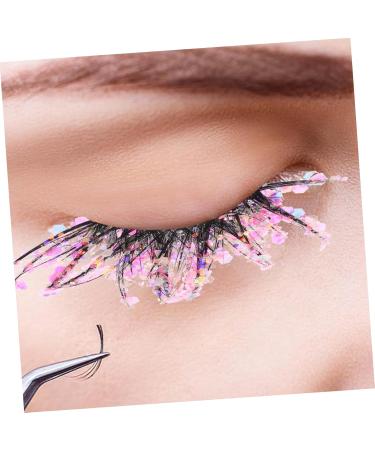 POPETPOP 6 Pairs Fake Eyelashes Adhesives False Eyelashes Cosmetic Fake Lashes Glitter Soft Light Fake Lash Handmade Eye Lashes False Lashes Glitter Colored Fluffy 3d Sequins Dense Fiber - Buy Online on GoSupps.com