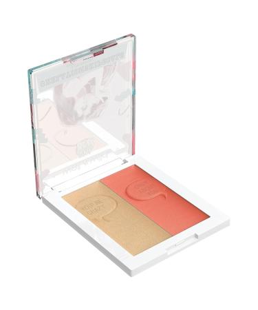 Wet n Wild Saved By The Bell Highlighter + Illuminator Glow Face Duo - Cruelty-Free Makeup - Buy Online on GoSupps.com