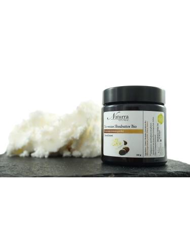 Buy Naturra White Organic Shea Butter 100g - Deodorized Eco-Friendly from Organic Farming - International Shipping Available - Buy Online on GoSupps.com