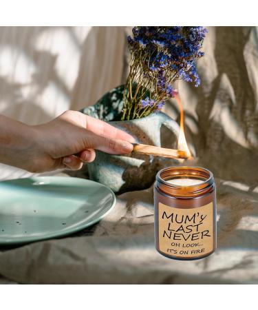 Handmade Lavender Soy Wax Candle - 200g, 50 Hours Burn Time - Aromatherapy Gift for Women (Mum) - Buy Online on GoSupps.com