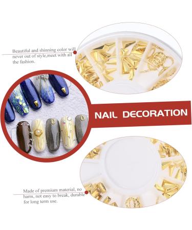 Beavorty 8 Boxes Alloy nail decoration nail embellishments metal nail studs moon nail studs nail art sequins nail star studs jewelry accessories metal decor plastic hollow out 3d confetti - Buy Online on GoSupps.com