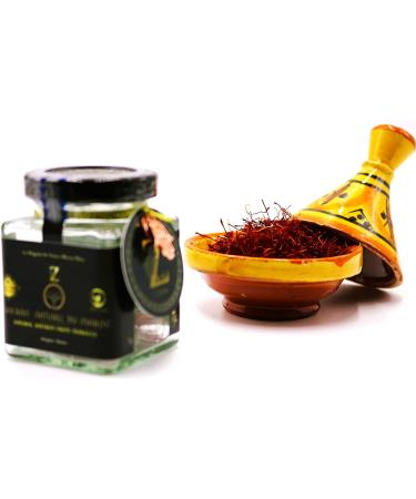 Premium Moroccan Saffron Filaments 5g - Laboratory Analyzed - Buy Online on GoSupps.com