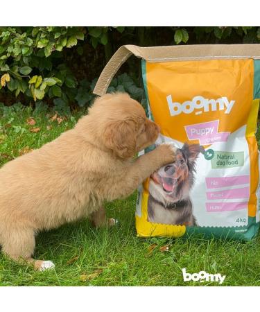 Boomy - Cold Pressed Dog Food - Puppy/Junior - Chicken - 4kg - Buy Online on GoSupps.com