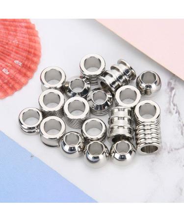18-Piece Dreadlocks Hair Braiding Cuffs - Stainless Steel Pearls & Hair Clips for Weddings Fashion Shows & More | Stylish Hair Accessories - Buy Online on GoSupps.com