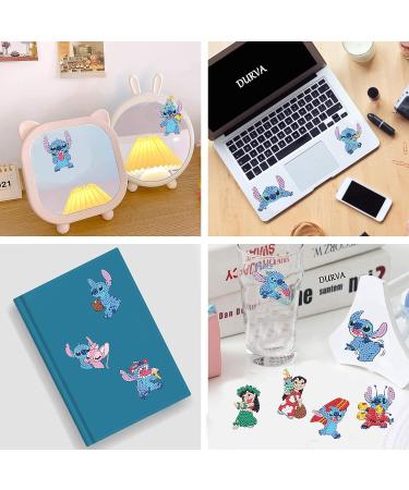 DURVA 5D Diamond Painting Stickers Kit - 16 Pcs Cartoon Anime Theme Paint by Numbers for Boys and Girls - DIY Cartoon Theme Stickers - Buy Online on GoSupps.com