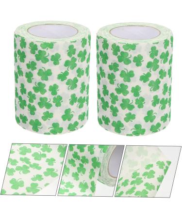 Tissue Paper 4 Rolls Paper Supple Day Toilet St Patricks Bathroom Kitchen Bath Tissue Napkin Printing Printed Pattern Strong Napkins Family Household Bathroom Napkins/142 4 Count (Pack of 1) As Shownx2pcs - Buy Online on GoSupps.com