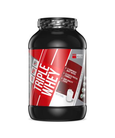 Frey Nutrition Triple Whey Neutral Can 1 Pack (1 x 2.3 kg) Neutral 2.3 kg (1 Pack)