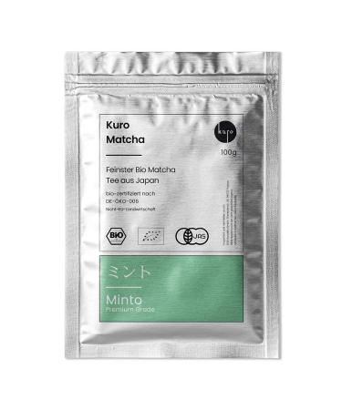 Organic Matcha Powder Minto - Premium Matcha Tea from Kuro - Best through direct import from Japan (100g) 100 g (1 pack)