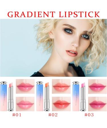 3 Pcs Magic Lipstick Tinted Lip Balm Long Lasting Nutritious Moisturizer Lazy Lipstick Waterproof Labiales Magicos Color Changing Lipstick For Women Girls - Buy Online on GoSupps.com