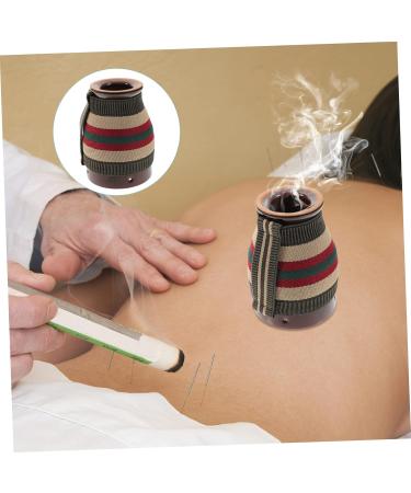 Buy Lurrose Moxibuslass Schabuschale | Moxibustion Tank & Moxa Warmer with Suction Cups - International Shipping - Buy Online on GoSupps.com