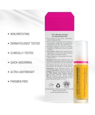 DNA Replenishing Serum - Nourishing Hydrating Facial Serum for All Skin Types Reduces Fine Lines & Wrinkles 1OZ/30ML - Luxury Skin Care - Buy Online on GoSupps.com