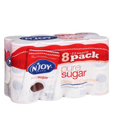 N'Joy Pure Sugar (22 oz. canisters, 8 pk.) (1)