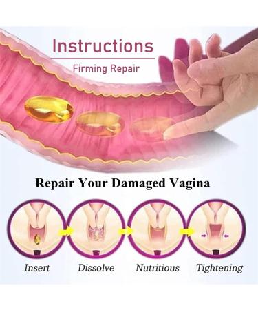 3Bag Natural Repair Vaginal Capsules - Firming & Tender Pink Capsules for Intimate Care - Stay Fresh & Clear - Buy Online on GoSupps.com