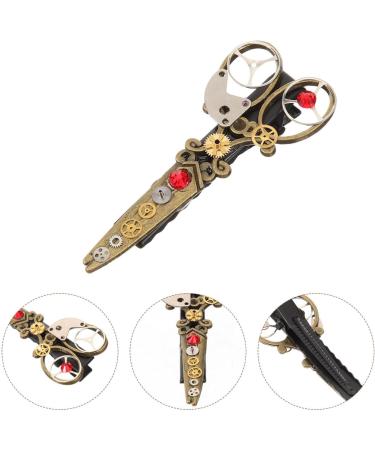 Beaupretty Steampunk Hair Clip Gear Scissor Hair Clip Decorative Hair Clip Punk Hair Clip Gothic Vintage Hair Clip Retro Barrette Lolita Hair Clip - Buy Online on GoSupps.com