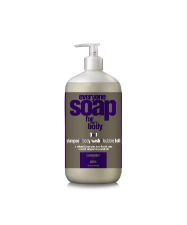 EO Products Everyone Soap for Every Body 3 In One Lavender + Aloe 32 fl oz (946 ml)