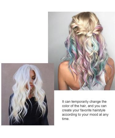 Magic Color Styler Cream | Temporary Hair Color Wax (Grey & Blue) - Natural Hair Wax for Vibrant Styles | 120g - Buy Online on GoSupps.com