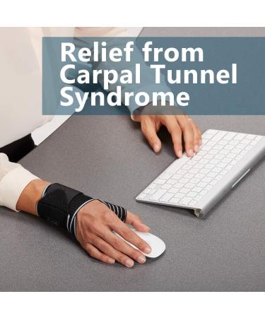 ComfiLife Adjustable Compression Wrist Brace - Support for Carpal Tunnel, Sprains, Workout, Tendonitis - Fits Both Hands - Buy Online on GoSupps.com