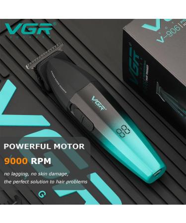 VGR 906 Fresh Fade Trimmer - Professional 9000rpm Zero Gapped Beard Clipper for Men | Cordless & USB Rechargeable | Gold Black Design - Buy Online on GoSupps.com