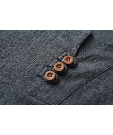 Linen Kung Fu Uniform Men Plus Size | Short Sleeve Taichi Clothing | Beige Cotton Tang Suit - Medium - Buy Online on GoSupps.com