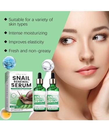 Gentle Hydrating Facial Serum - 24H Moisture Lock Fades Fine Lines Brightens Dull Skin Firms & Enhances Skin Radiance(#2 3PCS) - Buy Online on GoSupps.com