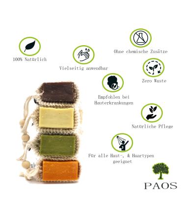 Paos Goat Milk Soap - Handmade Natural Acne Treatment | Chemical-Free Traditional Formula for Pimples & Skin Imprints - 1550g - Buy Online on GoSupps.com