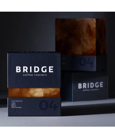 Bridge Coffee Roasters - House Blend 04 - Brazil/Peru (Whole Bean 500g) - Buy Online on GoSupps.com