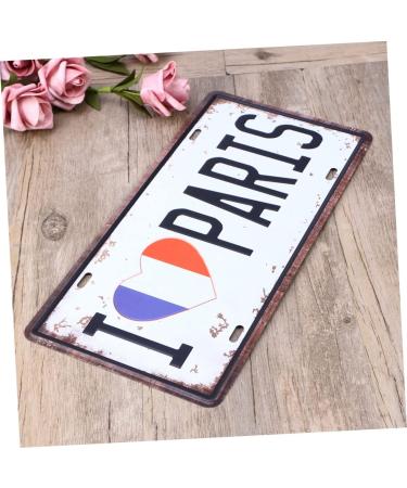 Levemolo Emblems Outdoor Decorations for Patio Beer Signs Bar Signs Tin Signs The Sign Iron Painting Vintage As Shown medium - Buy Online on GoSupps.com