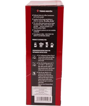 Trung Nguyen Gourmet Blend Ground Coffee Bean 500g (Pack of 2) - Natural and Artificial Flavours Bold Aromatic Hampers Gift Vietnamese Chocolate 500 g (Pack of 2) - Buy Online on GoSupps.com