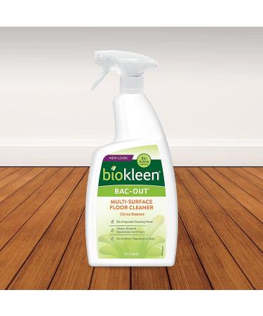 Biokleen Bac-Out Multi-Surface Floor Cleaner - Eco-Friendly, Non-Toxic, Plant-Based | 32 oz - Buy Online on GoSupps.com