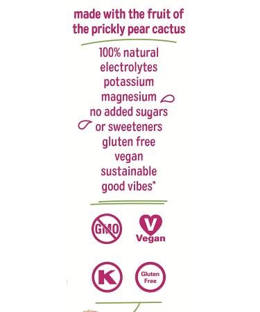 True Nopal Cactus Water 16.90 Fl. Oz - Pack of 12 | Refreshing Hydration - Buy Online on GoSupps.com