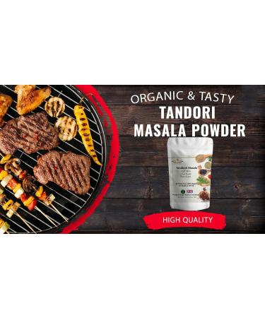 Premium Tandoori Masala Powder by Spices&herbsuk - Perfect for Vegetables, Meat & Chicken - 250g - Buy Online on GoSupps.com