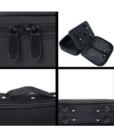 Noverlife Black Hairdressing Tools Bag - Large Capacity Hair Stylist Organizer for Clippers, Scissors, Trimmer - Travel-Friendly Storage Case - Buy Online on GoSupps.com