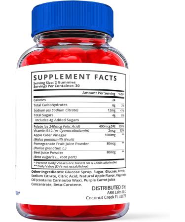 X Slim Keto Gummies with ACV & Vitamin B12 - Official Vegan Formula for Weight Loss (60 Gummies) - Buy Online on GoSupps.com