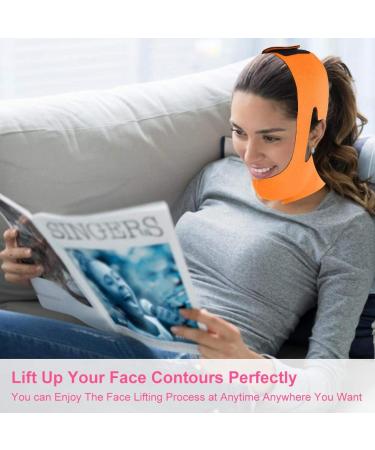 Face V Shaper Bandage - Double Chin Skin Relaxation & Breathable Lifting Belt for All-Day Comfort - Buy Online on GoSupps.com