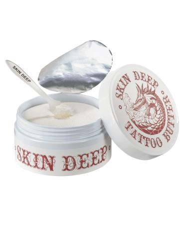 Skin Deep Dragon Butter (7 oz) A Tattoo Butter that is Better and Cheaper than Hustle Butter (1 Tub / 3 Applicators)