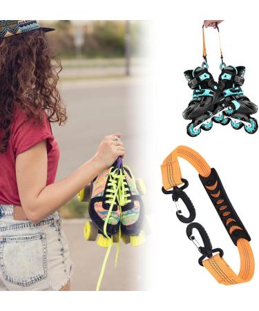 Buy Virtcooy Ski Carrier Belt | Easy Roller Schooler Line | Support Ski Clock Strips for Adults & Youth | Winter Snow Equipment Accessories in Orange - Buy Online on GoSupps.com