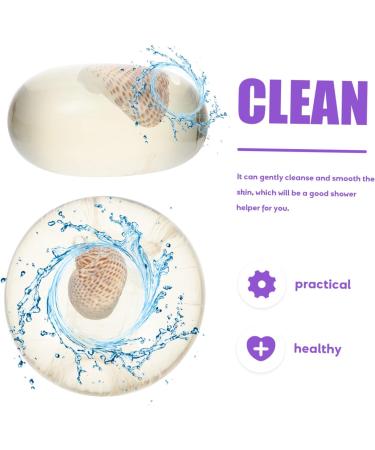 POPETPOP 1pc Jelly Essential Oil Soap Handmade Soap Bars Body Cleaning Soap Natural Soap Acid Scrub Soap Bath Soap Bars Men Soap Exfoliating Soap Man Fragrance Glycerin - Buy Online on GoSupps.com