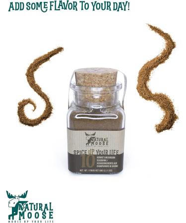 Natural Moose | 100% All Natural Herb & Spices | "Bernies" Mushroom | 60g "Bernies" Mushroom 60 g (Pack of 1) - Buy Online on GoSupps.com