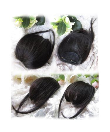 Remeehi Human Hair Clip-In Bangs | Straight Hair Extensions for Women | Seamless & Natural Look - Buy Online on GoSupps.com