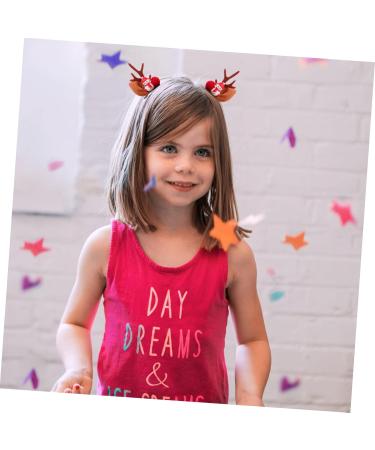ABOOFAN 12 Pairs Christmas Ball Hairpin Santa Hair Clips Christmas Hairpin Horn Hair Clips Christmas Deer Hair Clip Christmas Party Headpiece Xmas Decor Antlers Bag Cloth - Buy Online on GoSupps.com