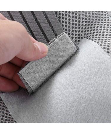 BreataThable Adjustable Abdominal Brace Belt for Waist & Lumbar Support - Pain Relief for Men & Women (Gray L) - Buy Online on GoSupps.com