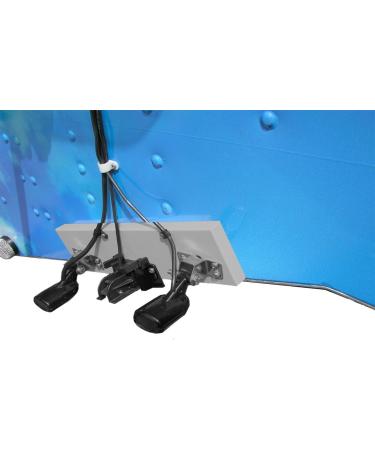 Bert's Custom Tackle American Made Transducer Mounting Board in Dolphin Gray - Buy Online on GoSupps.com