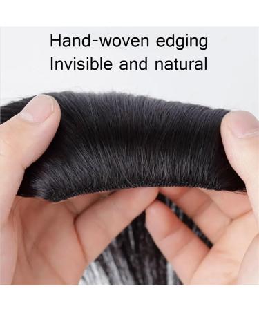 Bangs Hair Clip Black Brown Hair Bangs Clip in Sweeping Side Fringe Fake False Bang Extensions Natural Synthetic Hairpiece Hair Piece Bangs Clip in Hair(Color:3) - Buy Online on GoSupps.com